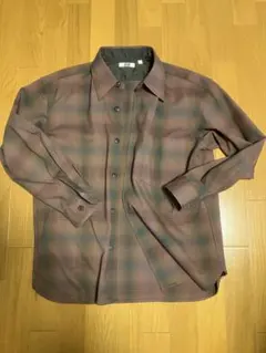 UNIQLO U ヘビーフランネルオーバーサイズシャツ S