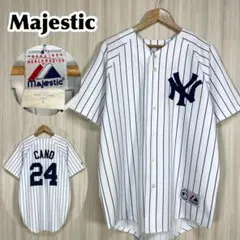 ☆希少☆MLB ニューヨーク・ヤンキース #24 カノー ベースボールシャツのサムネイル