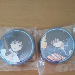 限定価格 鬼滅の刃 キメツ学園 缶バッジ 義勇 2個セット