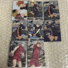 8点セット ハイキュー ウエハースカード