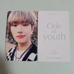 ATEEZ フォトブック「Ode to Youth」トレカ ミンギ