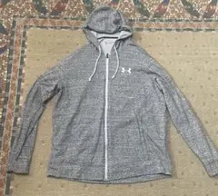 ザ*ギ様 Under Armour フルジップ パーカー XXL グレー