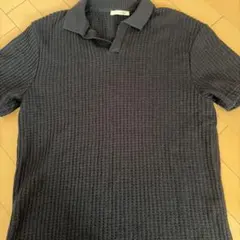 ZARA メンズ ポロシャツ ブラック Mサイズ