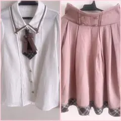 Amavel ブラウス スカート セット