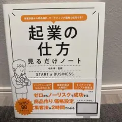 起業の仕方見るだけノート = START a BUSINESS : 事業計画か…のサムネイル
