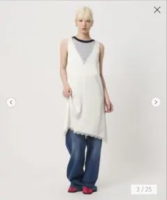 BEAUTY &YOUTH レースノースリーブミニワンピースウォッシャブルのサムネイル