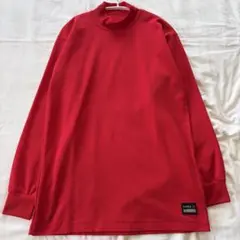 IGNIO ハイネック 長袖シャツ XL レッド スポーツ ゴルフのサムネイル
