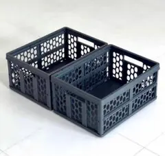 新品 メルセデス ベンツ 純正 車載 コンテナボックス折りたたみボックス ２個のサムネイル