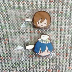 【おまけ付き】プロセカ　KAITO MEIKO 前髪クリップ