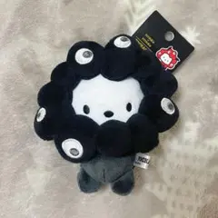 サンリオ ミャクミャクなりきりぬいぐるみ（BC） 黒 カラビナ　ポチャッコ 万博