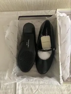 【タグ付新品未使用】fuwarakuフワラク　メリージェーン【黒21.5㎝3E】