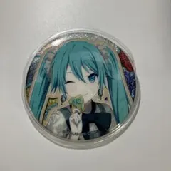 プロセカAnniversary/Birthday グリッター缶バッジ 初音ミク - メルカリ