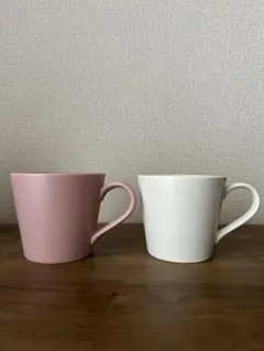 Francfranc マグカップ ホワイト・ピンク