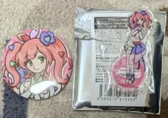 アイカツスターズ 桜庭ローラ ハート型缶バッジ リバイバル