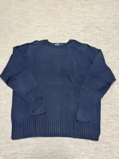 Polo by Ralph Lauren サマーニットネイビー セーター
