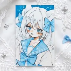 【原画190】萌え絵 アナログイラスト Original Art OOAKのサムネイル