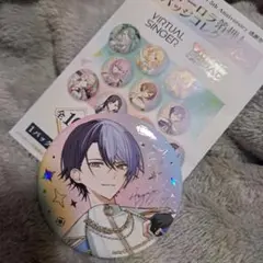 プロジェクトセカイ5周年感謝祭オーロラ箔押し缶バッジA