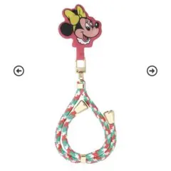 ミニーマウス スマートフォン用ハンドストラップ