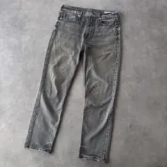 upper hights グレー デニム 25 ハイライズ ストレッチ