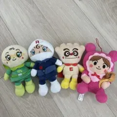 アンパンマン ぬいぐるみ　メロンパンナ　クリームパンナ　ロールパンナ　あかちゃん