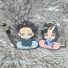 鬼滅の刃 カプセルトイ キャラばんちょうこう ヘアクリップ 壱 狛治 & 恋雪