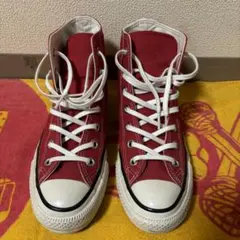 コンバース　オールスター　ハイカット　レッド