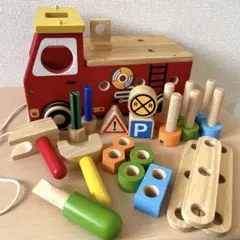 IMTOY アクティブ消防車 エデュテ　アイアムトイのサムネイル