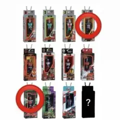 仮面ライダー　ソフビミニチュアチャーム　2種類