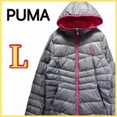 【PUMA】 フーテッド ダウン ジャケット ジップアップ スポーツ カジュアル