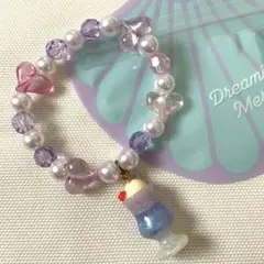 シェルパック　レトロ喫茶ブレスレット　クリームソーダ