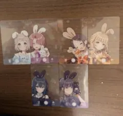 学園アイドルマスター GIGO限定 クリアカード コンプリートセット6個