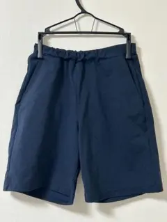 UNIQLO ネイビー ハーフパンツ キッズ 140 状態良好☆