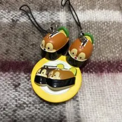 チップ&デール　お寿司　マグネット　ストラップ　3点セット