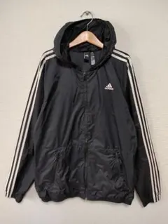 00s adidas アディダス 3本ライン ナイロンジャケット