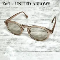 Zoff × UNITED ARROWS サングラス ボストン ライトピンクのサムネイル