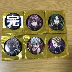 桃源暗鬼 ホログラム缶バッジ 皇后崎、屏風ヶ浦、手術岾、遊摺部、漣 5点