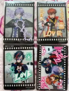 にじさんじ3SKM ×セブンイレブン　オリジナルクリアカードコンプリート4種