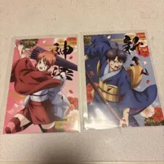 銀魂　吉原大炎上　神楽・志村新八 ポストカード