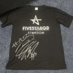 STARDOM 刀羅ナツコ　サイン入りtシャツ