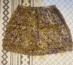 総柄　ミニスカート　journal standard