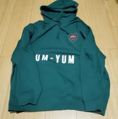 新品未使用品おしゅしグリーンパーカーサイズXL