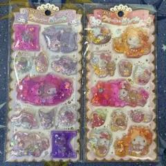 サンリオ　キラキラウォーターインシール