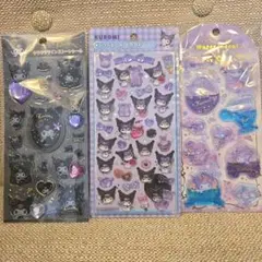 サンリオ　クロミシールセット　ボンボンドロップシール、ウォーター、キラキラ