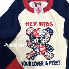 ヒステリックミニ くま ロンT 140 新品タグ付き デッドストック 平成