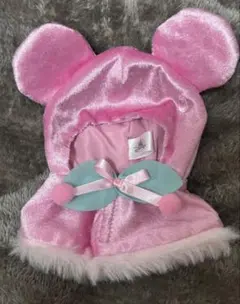 ディズニー ユニベア シークレット コスチューム ポンチョ フルーツ ピーチ