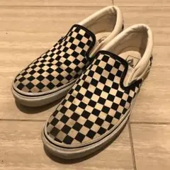 バンズ チェッカー スリッポン 27.5cm Vans