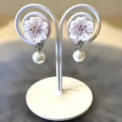 桜のイヤリング