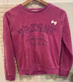 Repipi Armario レピピ　トレーナー xs 赤紫　150