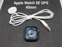 AppleWatchSE 40mm GPS Space Gray