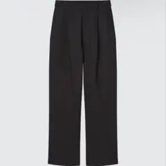 UNIQLO/リネンブレンドタックワイドパンツ/WOMEN XLsize